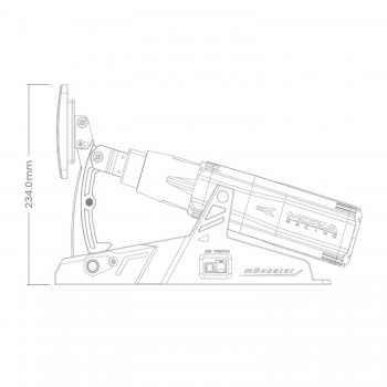 mBooster Active Pedal MOZA RACING