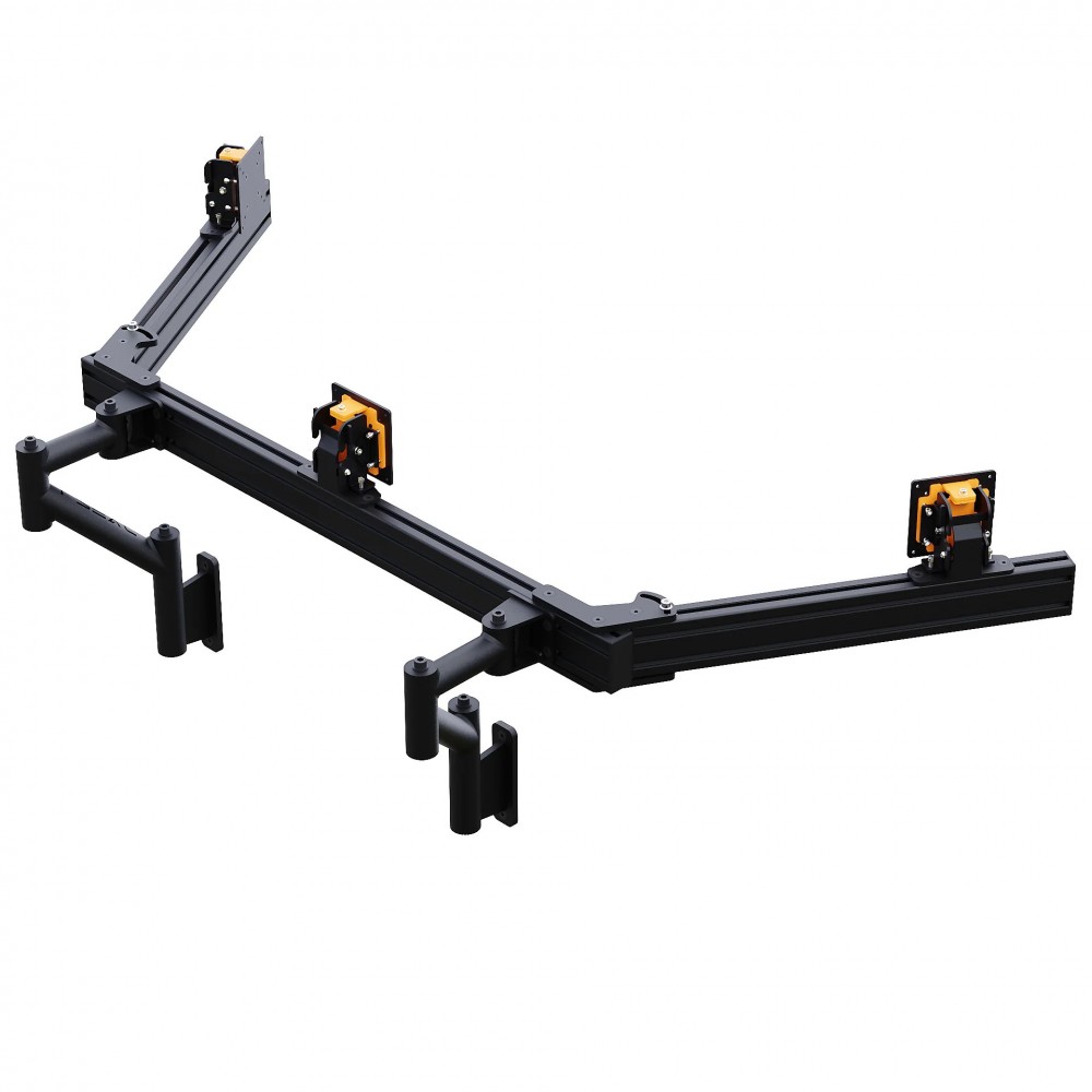 A1-TX32 Triple Monitor Stand for A1 Chassis | Up to 3x32 Inches