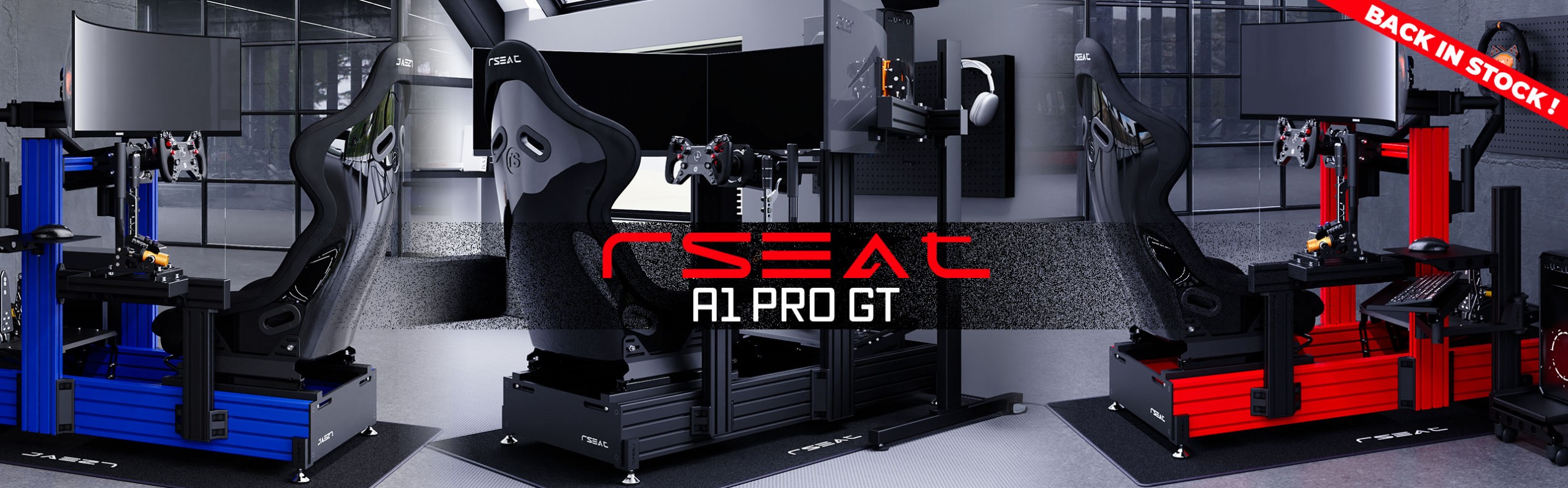 RSEAT A1 PRO GT BACK IN STOCK